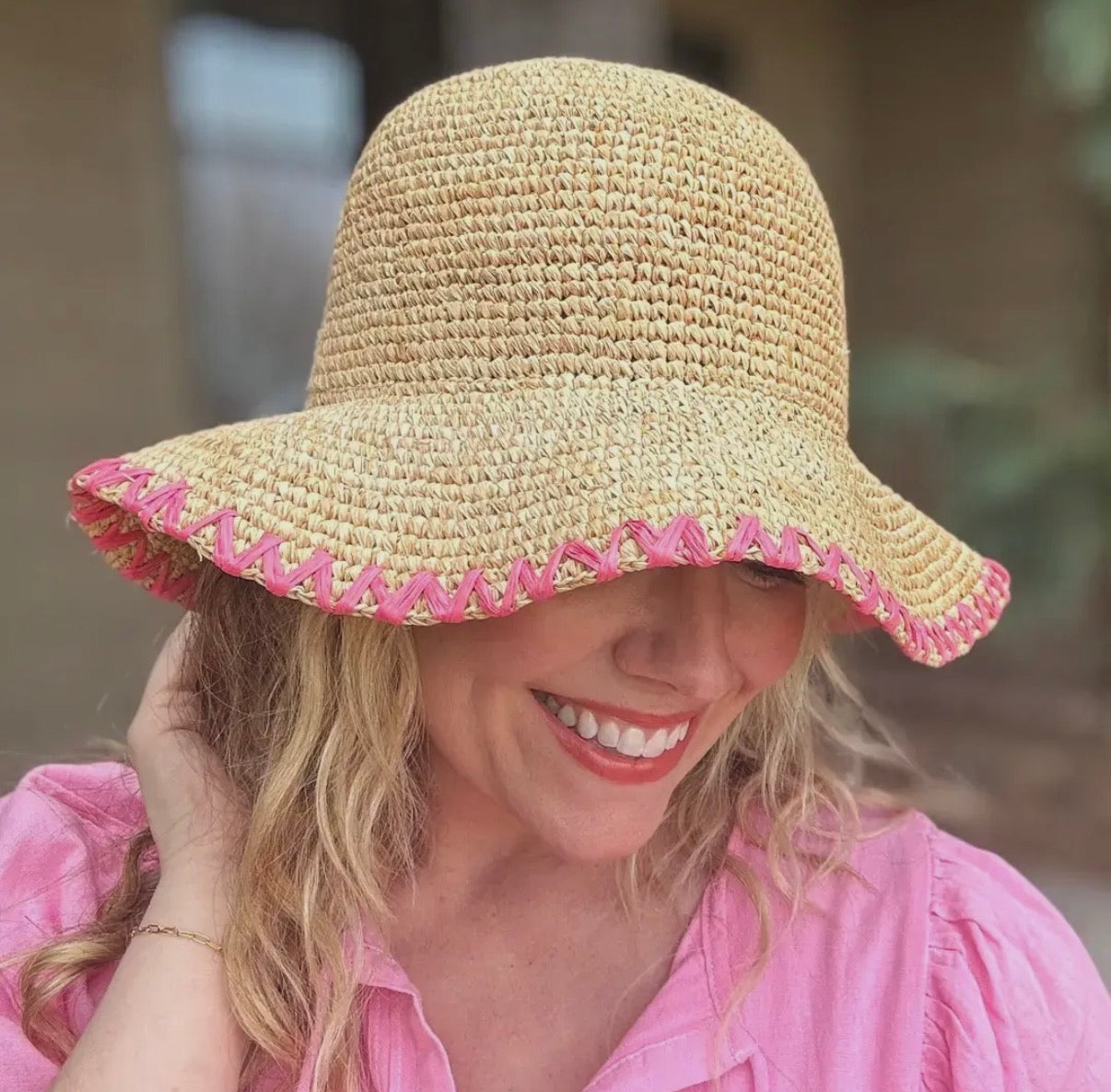 Zig Zag Bucket Hat