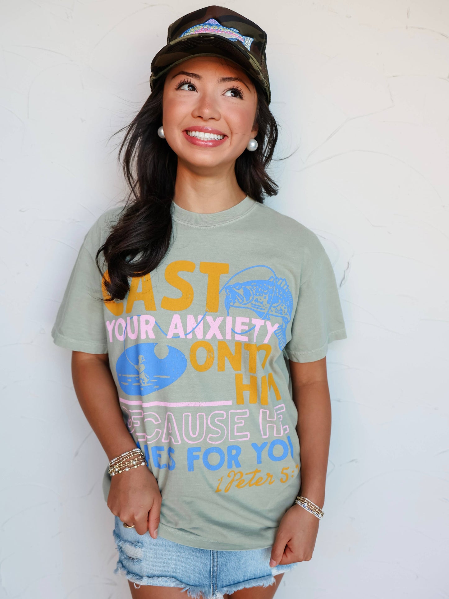 Cast Your Anxiety Tee