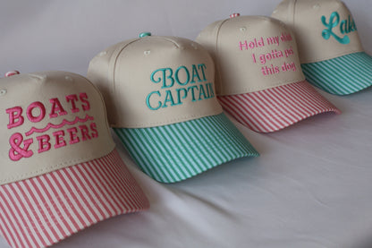 Boats & Beers Two-Toned Trucker Hats