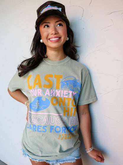 Cast Your Anxiety Tee