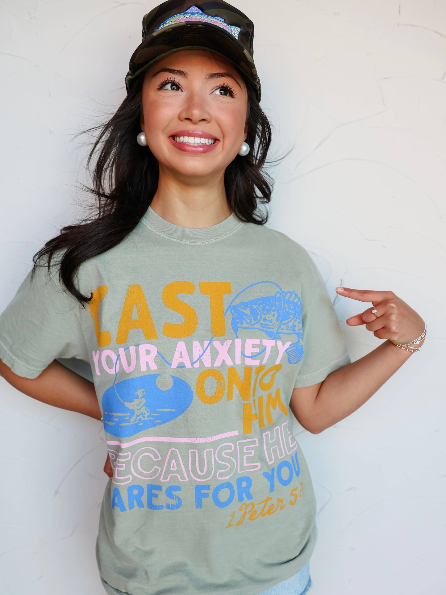 Cast Your Anxiety Tee