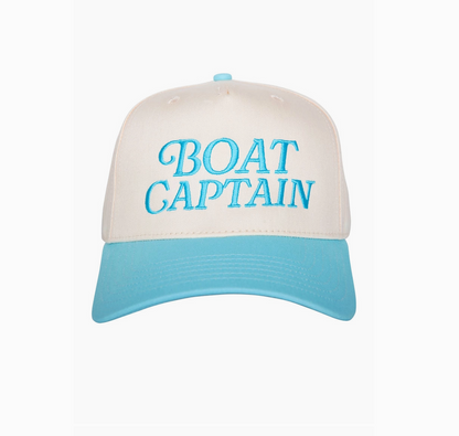 Boat Captain Two-Toned Hat