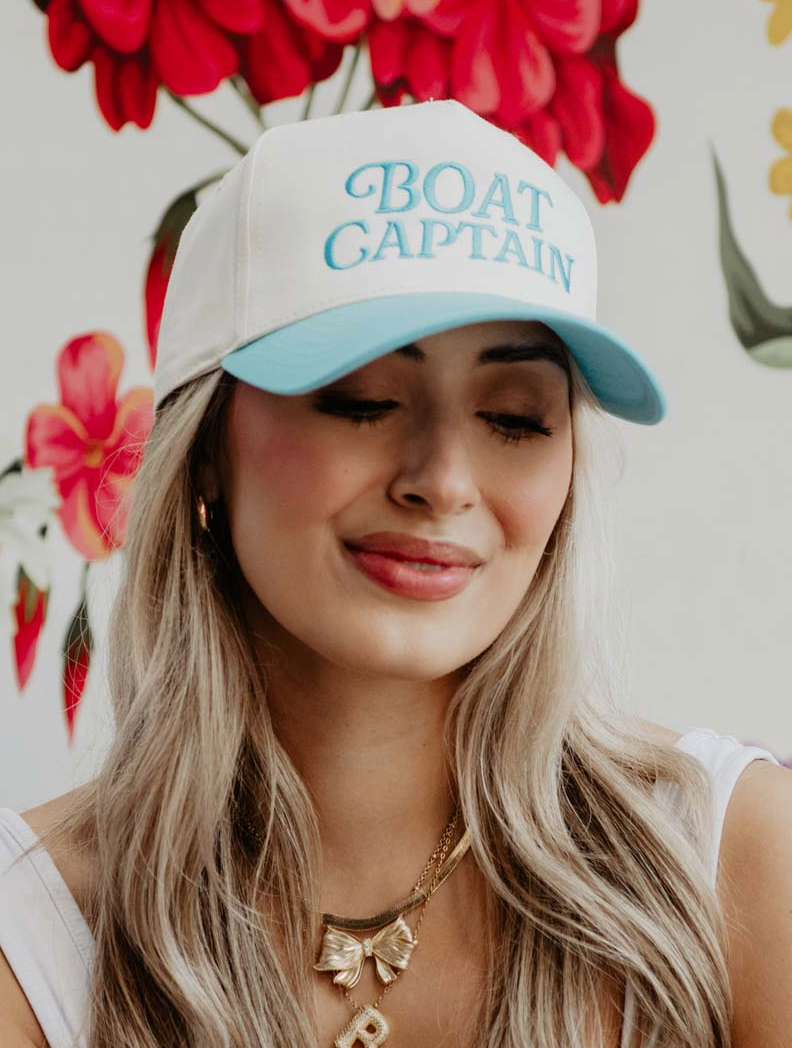 Boat Captain Two-Toned Hat