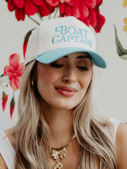 Boat Captain Two-Toned Hat