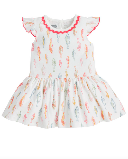 Multi Color Fish Dress